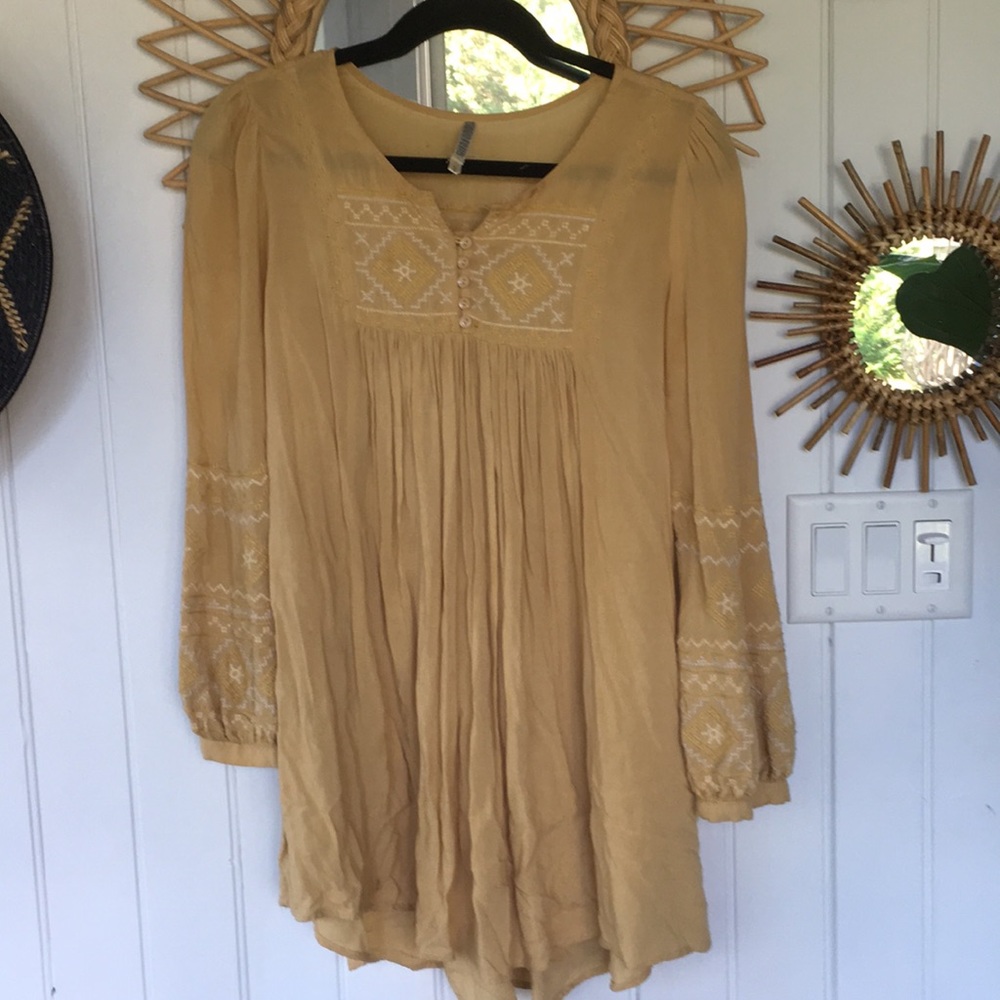 Embroidered tunic